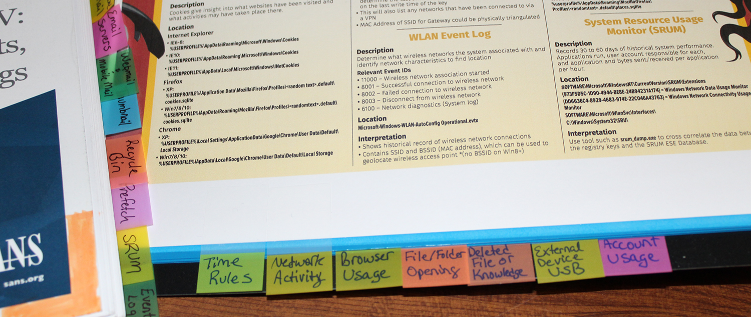 My Experience With the SANS FOR500 Course and the GCFE Exam DFIR Diva My Experience With the SANS FOR500 Course and the GCFE Exam DFIR Diva