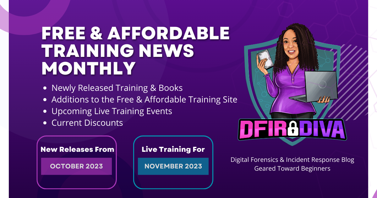 Free & Affordable Training News Monthly: October 2023